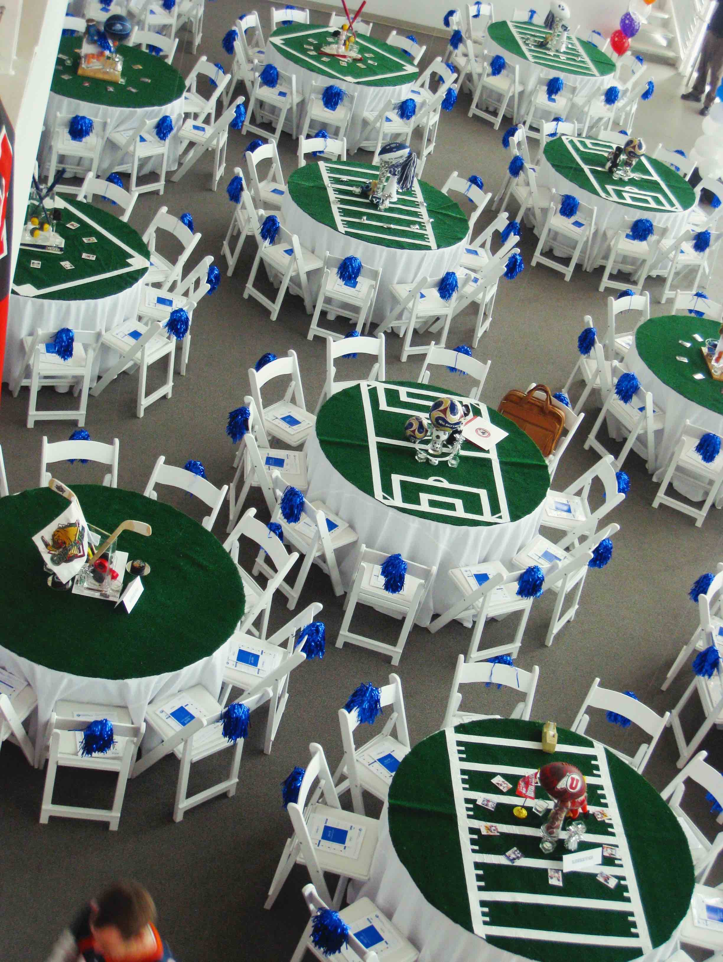 Allstate Play to Win sports-themed corporate event